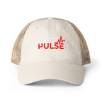 Washed Mesh Back Cap — SDZ Pulse Heartbeat