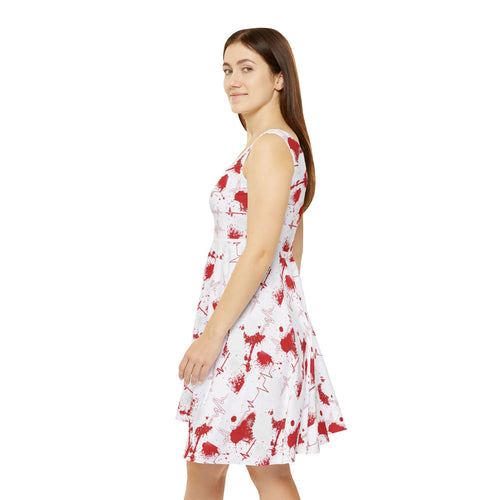 Blood Splatter Skater Dress