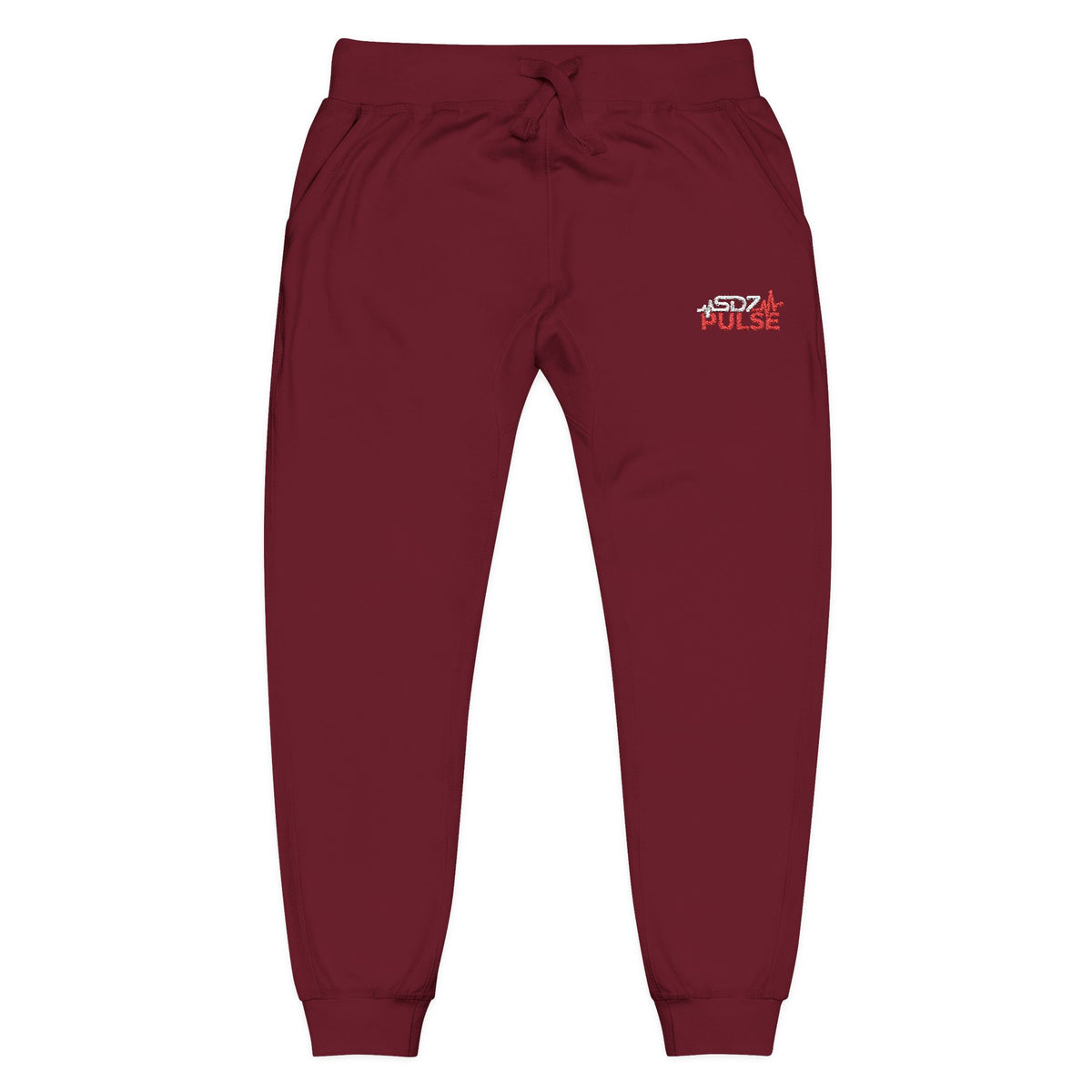 Pulse Embroidered Fleece Sweatpants