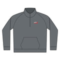 Embroidered Fish Logo Lightweight Fleece 1/4 Zip Pullover