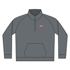 Embroidered Fish Logo Lightweight Fleece 1/4 Zip Pullover