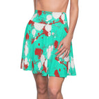Teal Skater Skirt