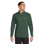 Quarter-Zip Pullover — Embroidered Pulse Logo
