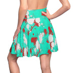 Teal Skater Skirt