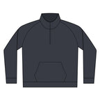 Embroidered Fish Logo Lightweight Fleece 1/4 Zip Pullover