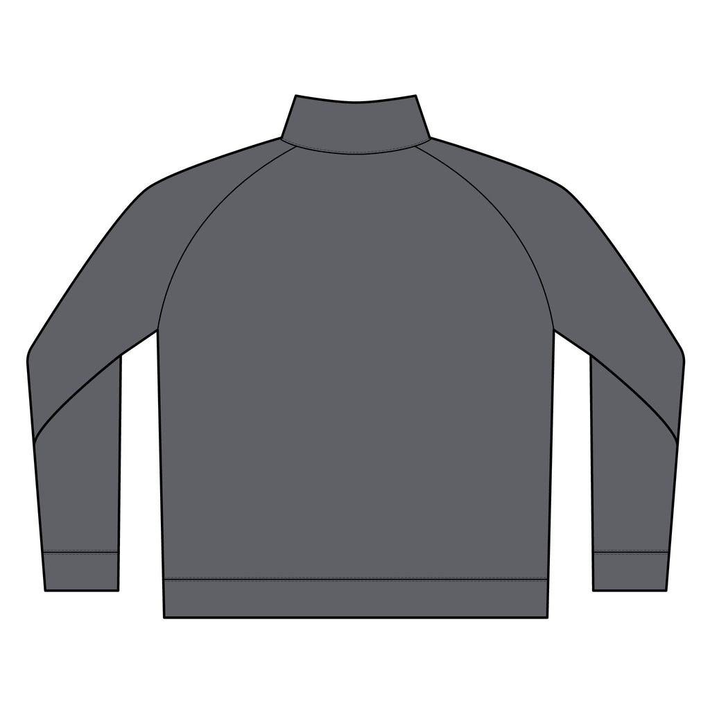 Embroidered Fish Logo Lightweight Fleece 1/4 Zip Pullover