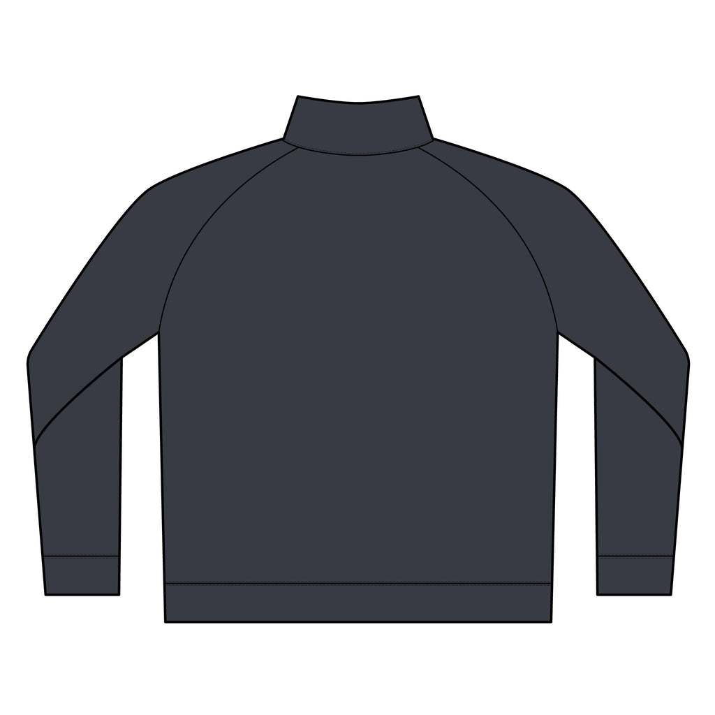 Embroidered Fish Logo Lightweight Fleece 1/4 Zip Pullover