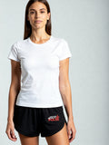 Recycled Shorts — on-model
