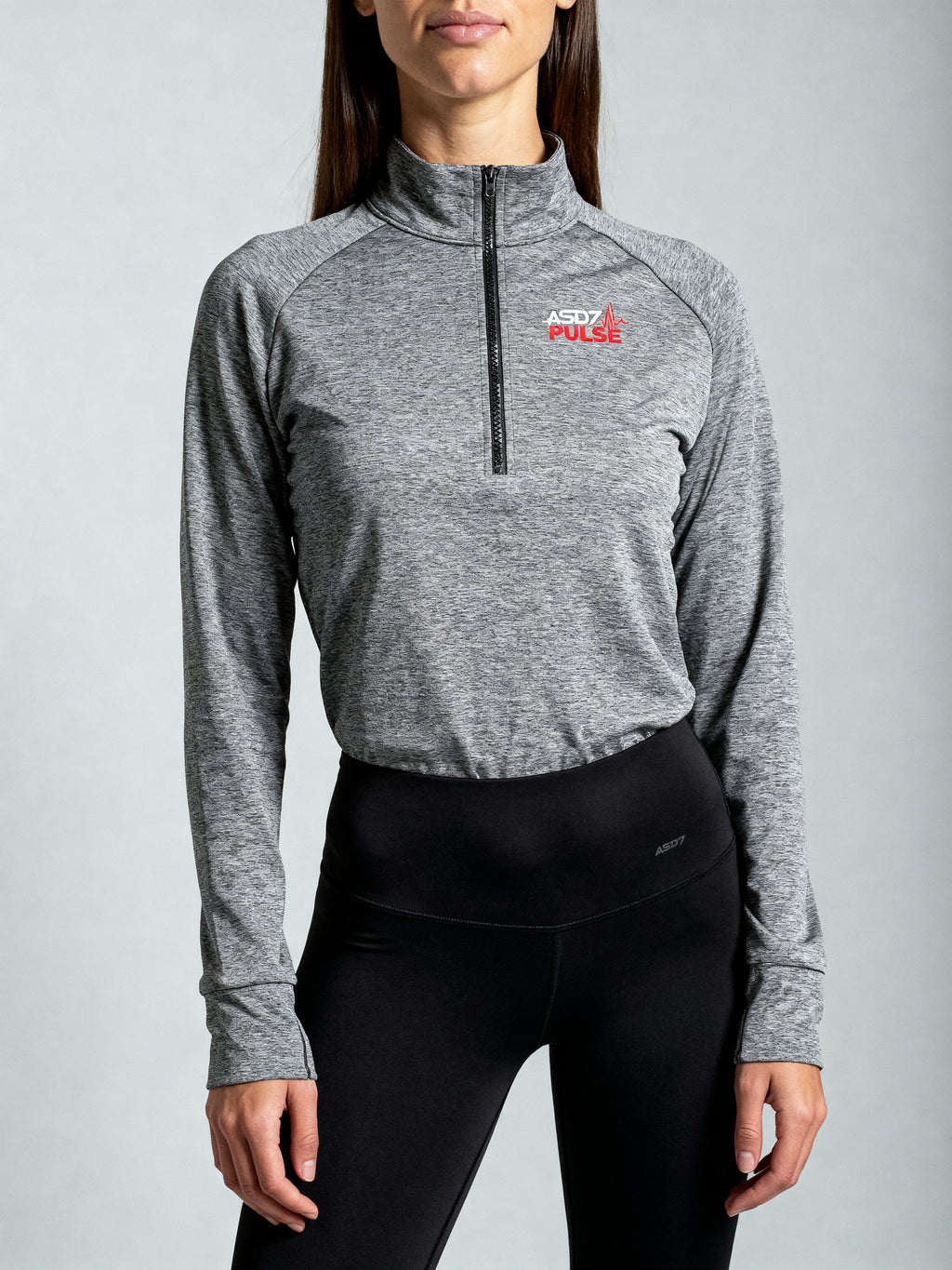 Quarter-Zip Sport Pullover — on-model