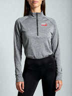 Quarter-Zip Sport Pullover — on-model