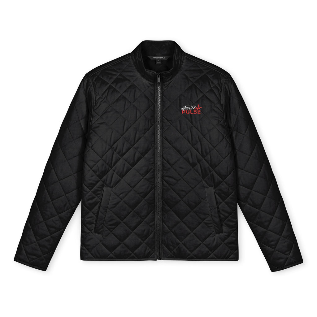 Quilted Full-Zip Jacket — Embroidered Pulse Logo