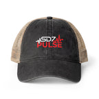 Washed Mesh Back Cap — SDZ Pulse Heartbeat