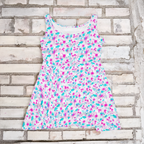 Floral Watercolor Skater Dress
