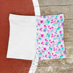 Split-Print Athletic Shorts