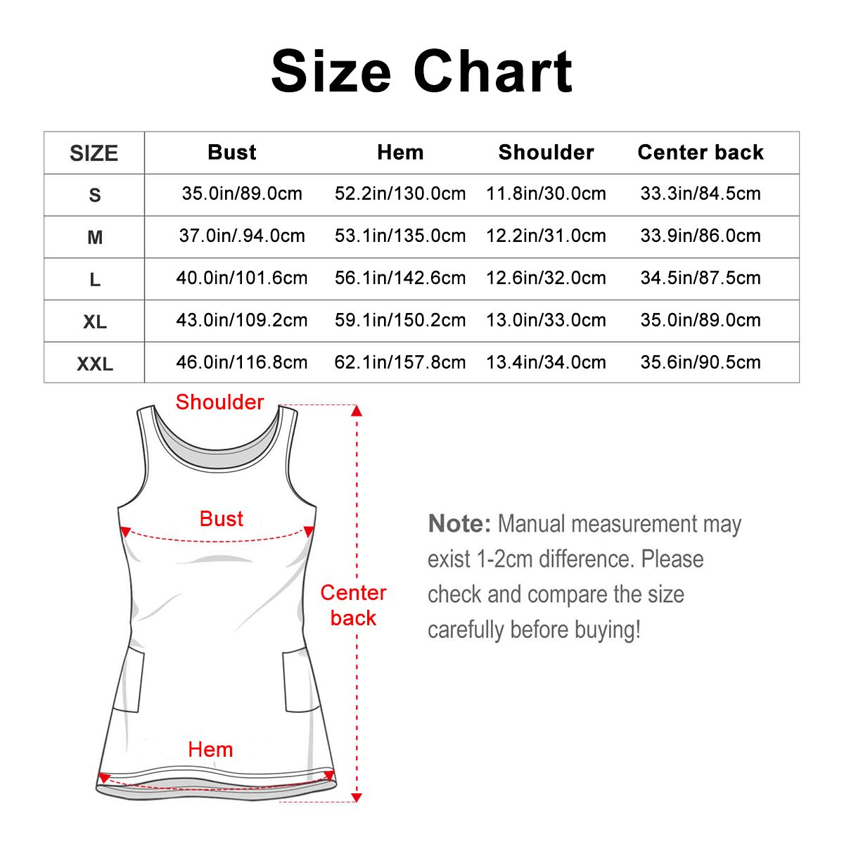 Red Splash Print Sleeveless Dress with Pockets