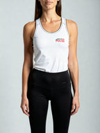 Racerback Pulse Tank — on-model