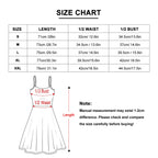 Red & Black Splatter A-Line Slip Dress