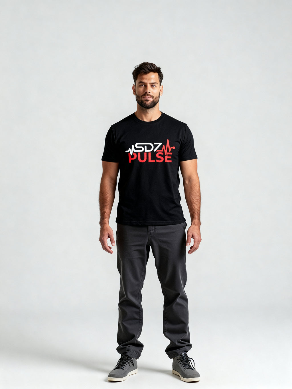 Heritage Tee — on-model