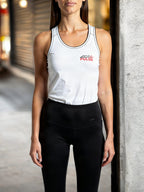 Racerback Pulse Tank — lifestyle (street)