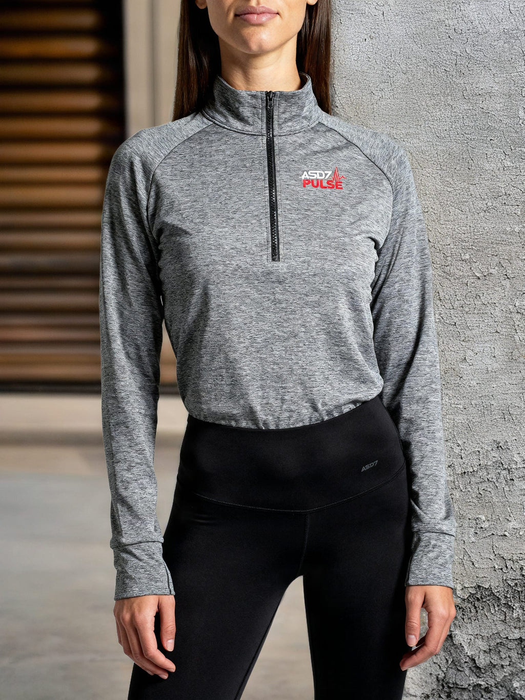 Quarter-Zip Sport Pullover — lifestyle (street)