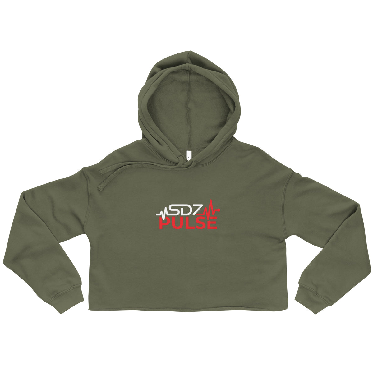 After Hours Crop Hoodie — SDZ Pulse Heartbeat